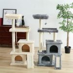 Unique Design Cat Scratcher, Cat Toys, Cat Climbing Frame, Cat Accessories, Jungle Gym for Pets